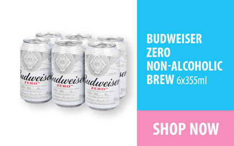 Budweiser Zero non-alcoholic brew