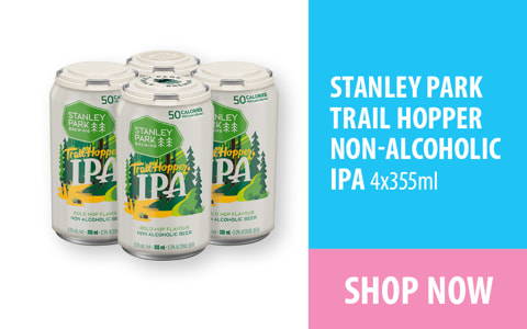 Stanley Park Trail Hopper non-alcoholic IPA