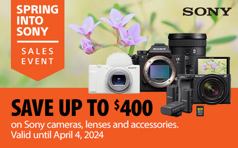 Spring into Sony Sales Event