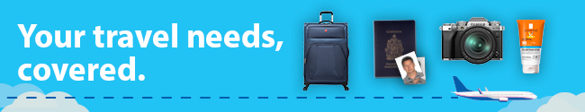 Your travel needs, covered.