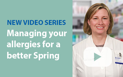 Manage you spring allergies: Episode 1 - helping you enjoy spring.