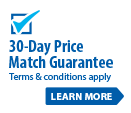 30-Day Price Match Guarantee