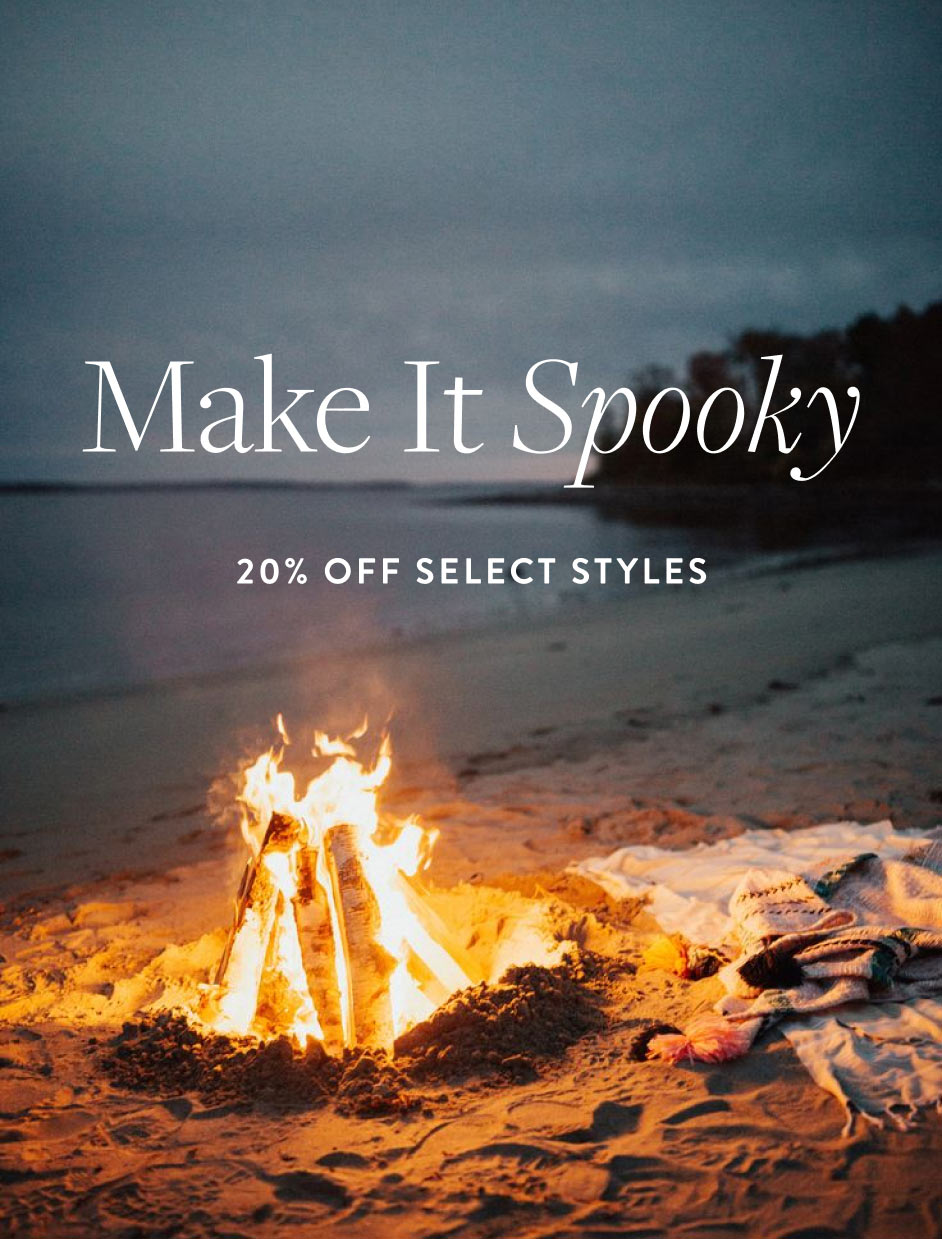 Make It Spooky 20% Off Select Styles