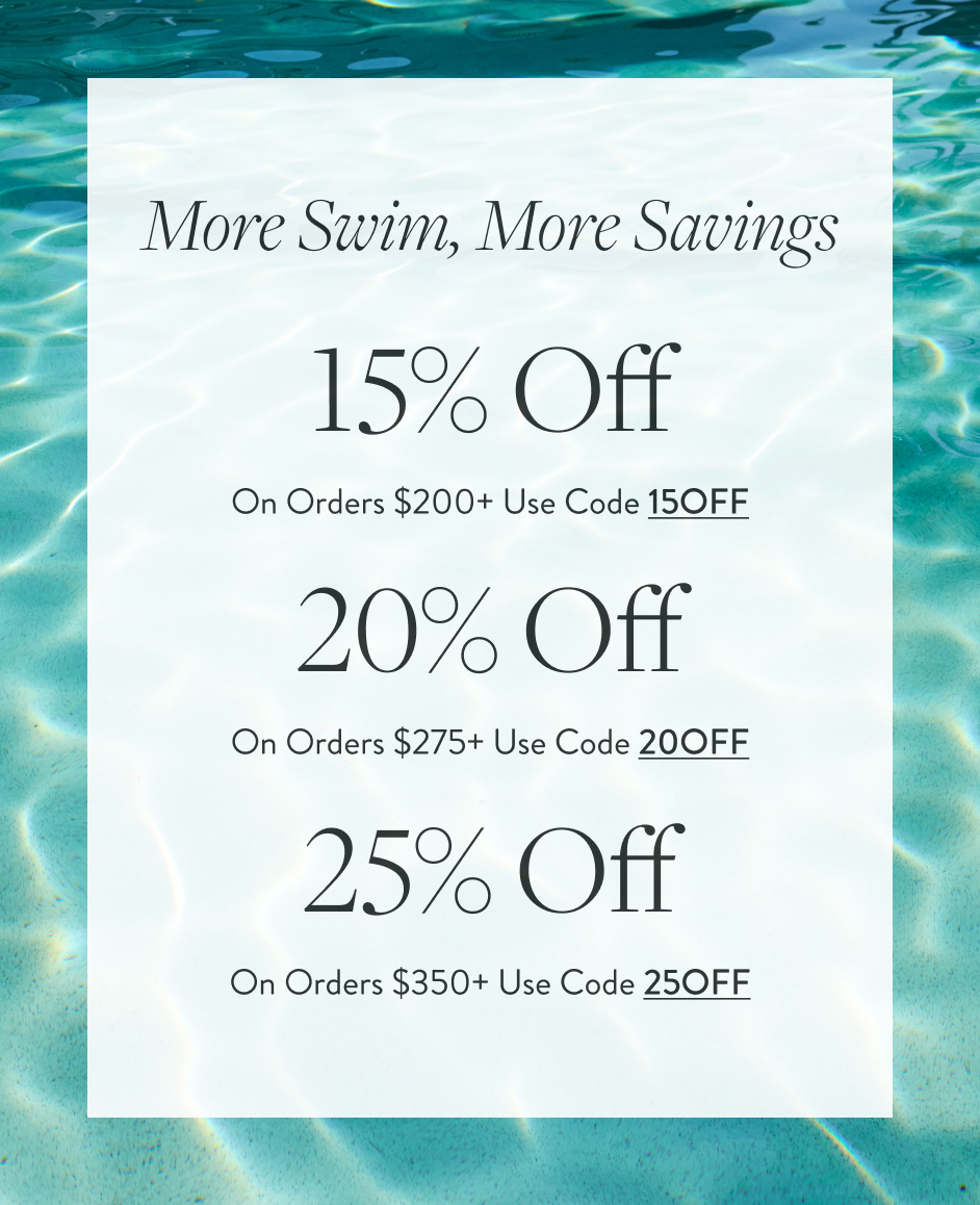 More Swim, More Savings