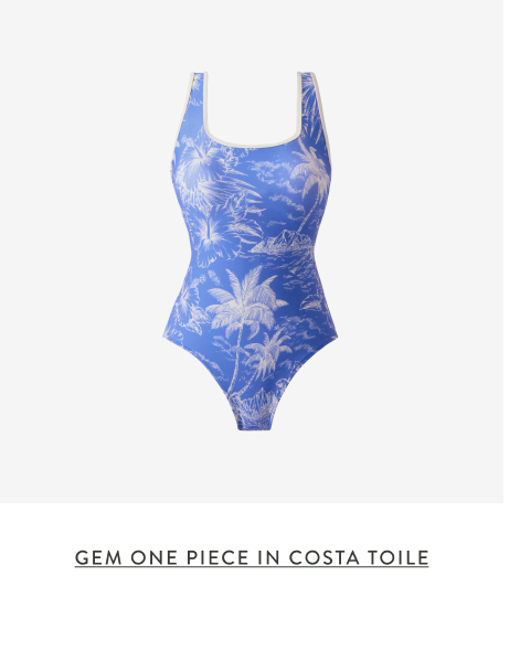 GEM one piece IN COSTA TOILE