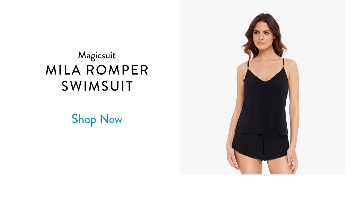 4) Magicsuit Mila Romper Swimsuit (BLK) 6006036