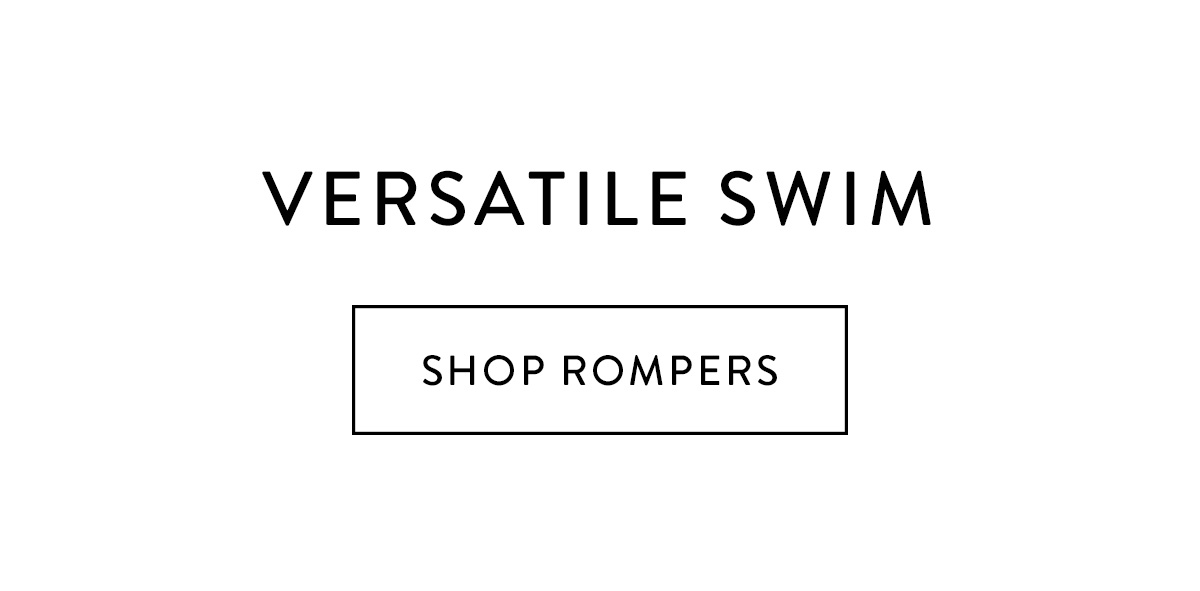 VERSATILE SWIM Shop Rompers >