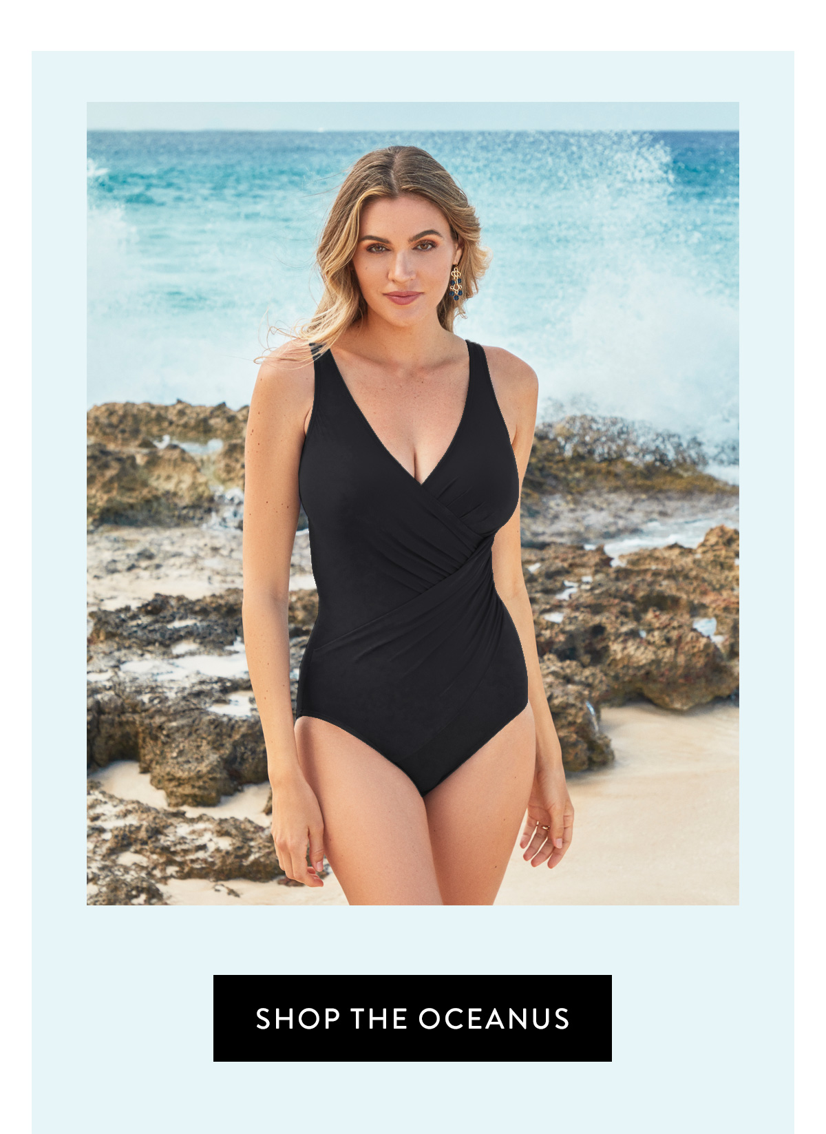 Lifestyle of the Must Haves Oceanus One Piece Swimsuit . Shop the Oceanus >