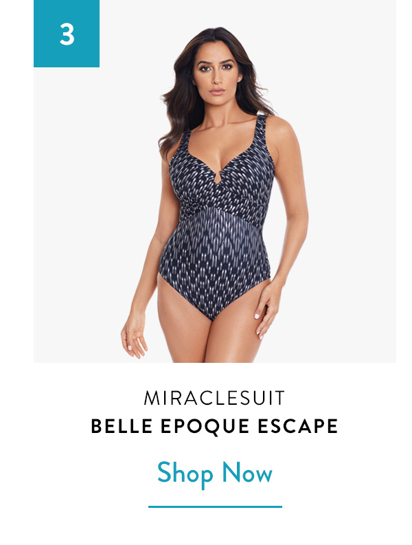 Belle Epoque Criss Cross Escape One Piece Swimsuit