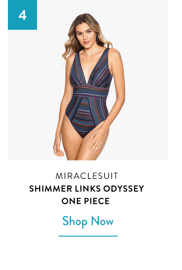 4 - Miraclesuit Shimmer Links Odyssey Swimsuit 6552418