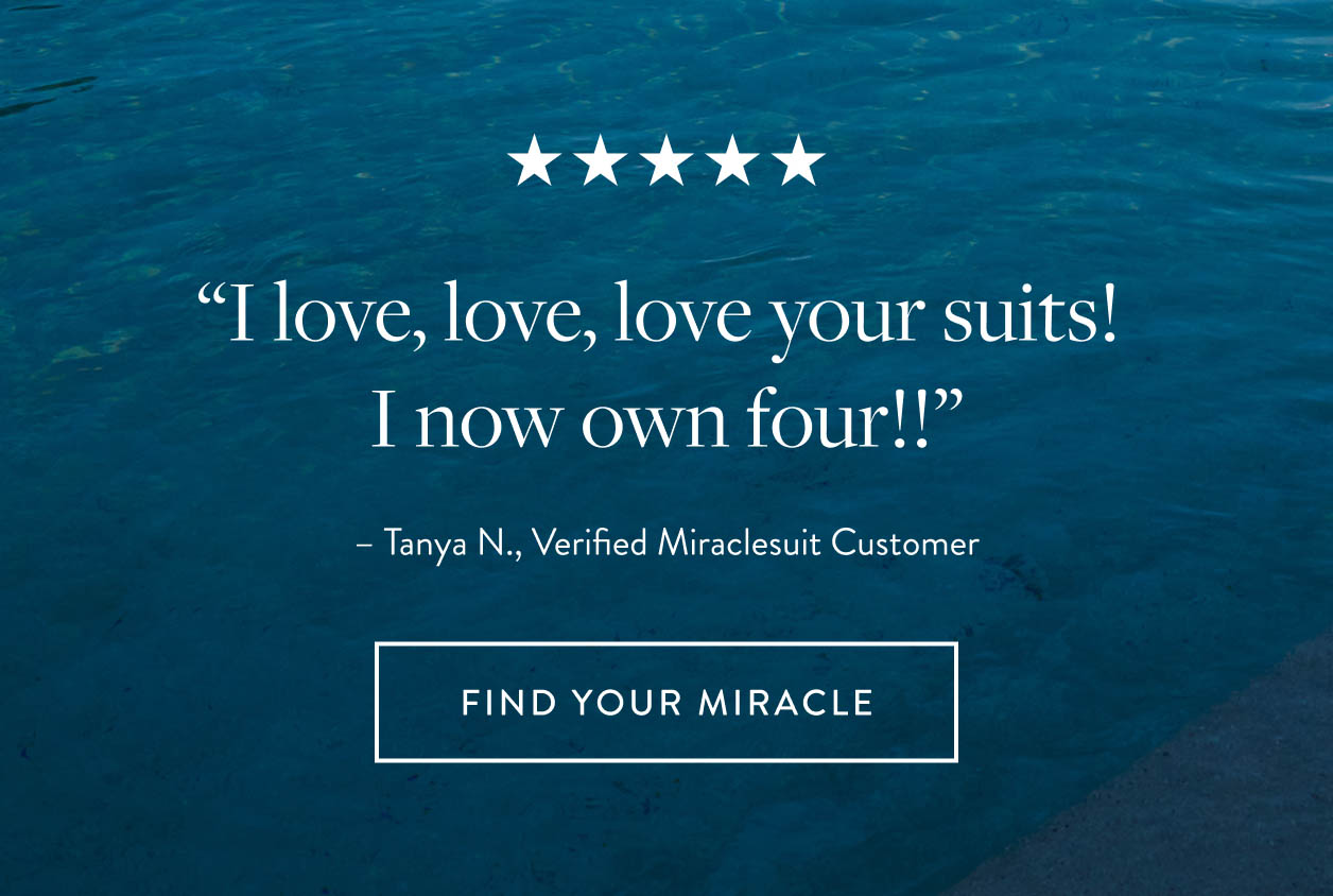 I love, love, love, your suits! I now own four!!