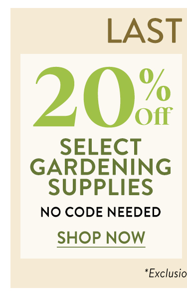 Shop Garden Supplies Sale