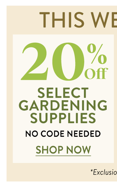 Shop Garden Supplies Sale