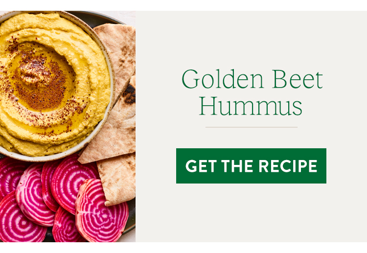 Golden Beet Hummus Recipe