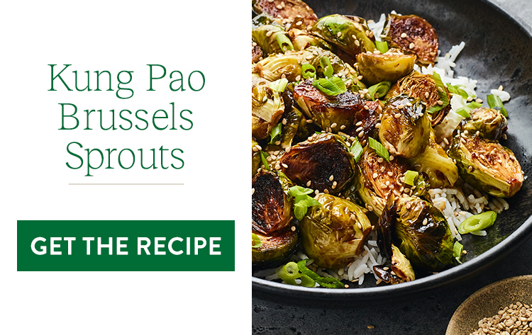 Kung Pao Brussel Sprouts Recipe