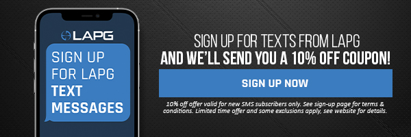 Sign up for texts from LAPG and get a 10% off coupon