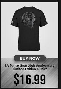LA Police Gear 20th Anniversary Limited Edition T-Shirt