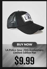LA Police Gear 20th Anniversary Limited Edition Hat