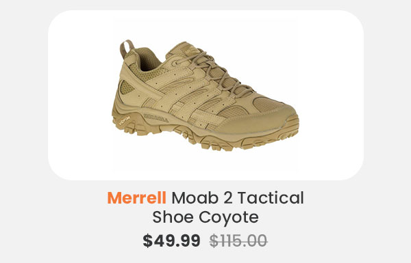 Merrell Moab 2 Tactical Shoe Coyote