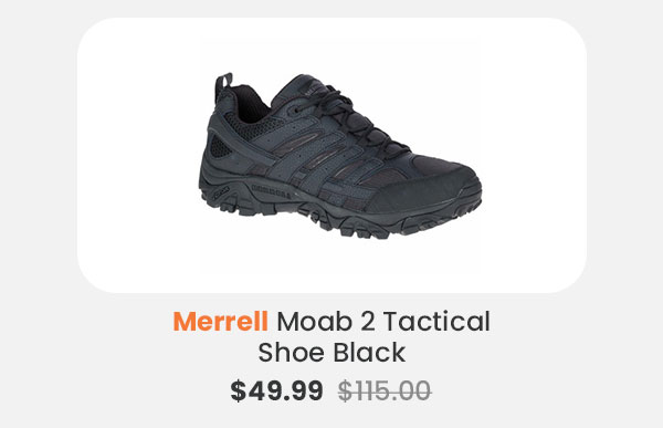 Merrell Moab 2 Tactical Shoe Black