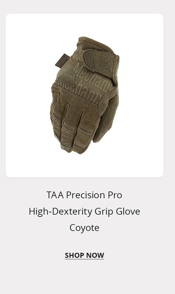 Precision Pro High-Dexterity Grip Glove - Coyote