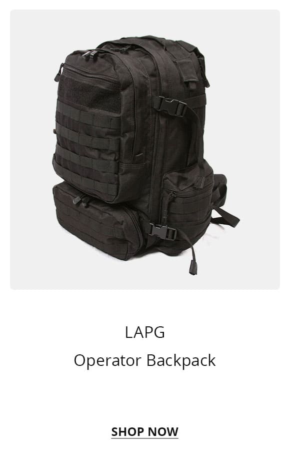 LA Police Gear Operator Backpack