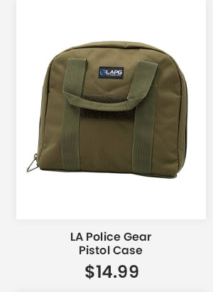 LA Police Gear Pistol Case