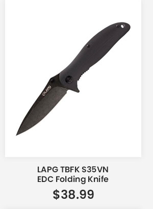 LAPG TBFK S35VN EDC Folding Knife