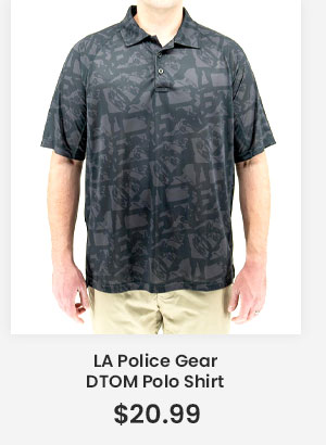 LA Police Gear DTOM Polo Shirt