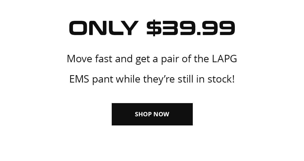 LA Police Gear Men's Stretch EMS Pants