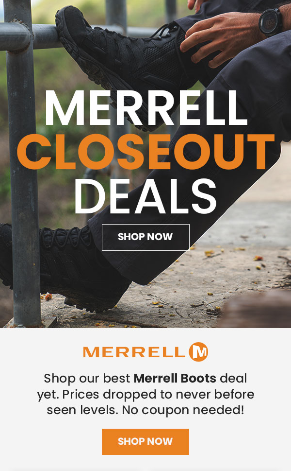Shop Closeout Merrell Deals