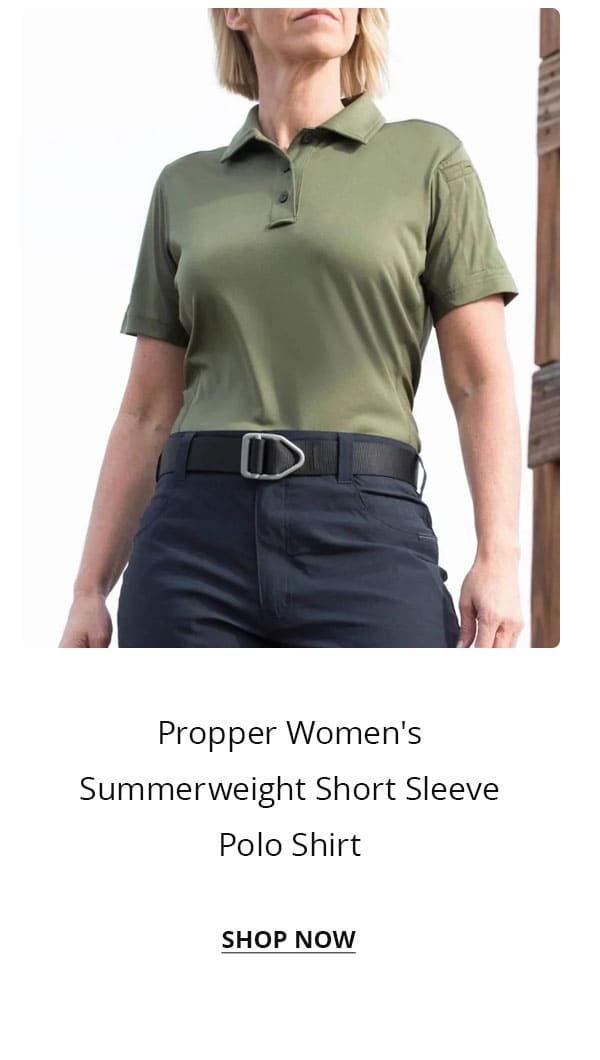 Propper Women's Summerweight Short Sleeve Polo Shirt