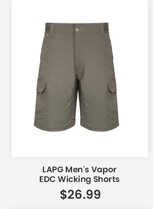 LAPG Men's Vapor EDC Wicking Shorts