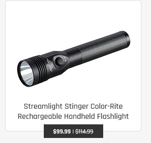 Streamlight Stinger Color-Rite Rechargeable Handheld Flashlight