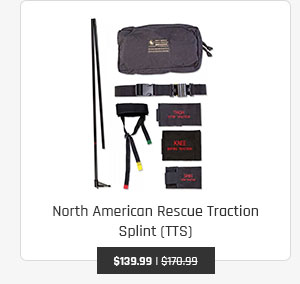 North American Rescue Traction Splint (TTS)