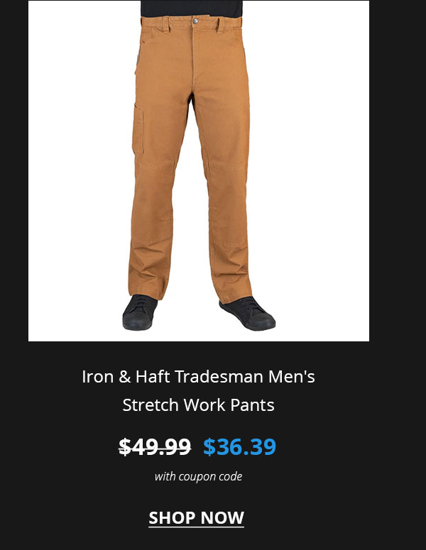 Iron & Haft Tradesman Men's Stretch Work Pants