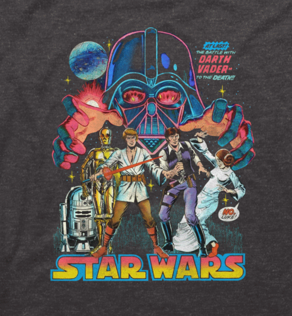 Star Wars Vintage Vader Poster