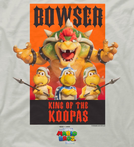 Super Mario Movie Bowser King of Koopas Poster