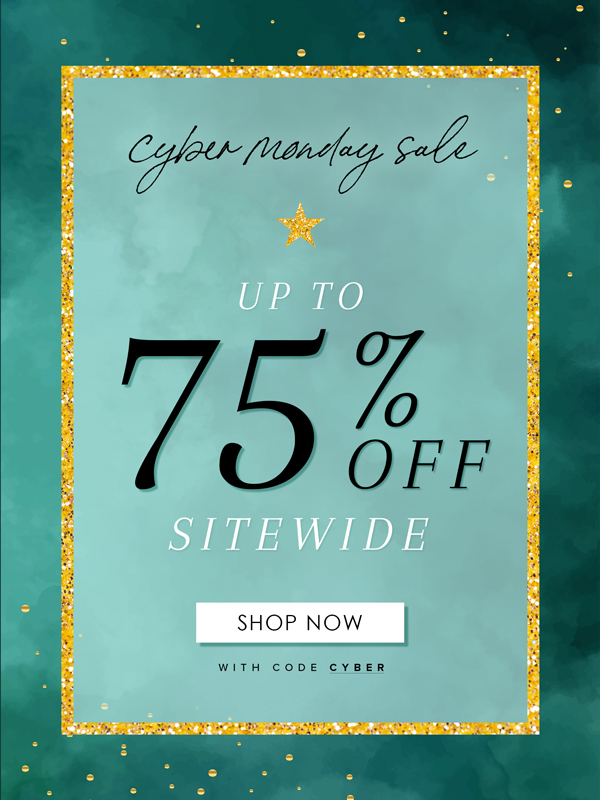 UP TO 75% OFF SITEWIDE