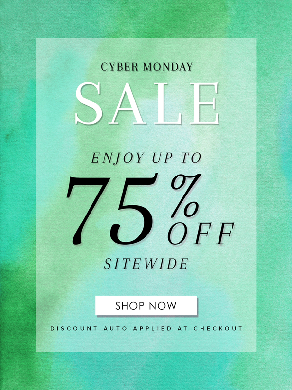 UP TO 75% OFF CYBER MONDAY