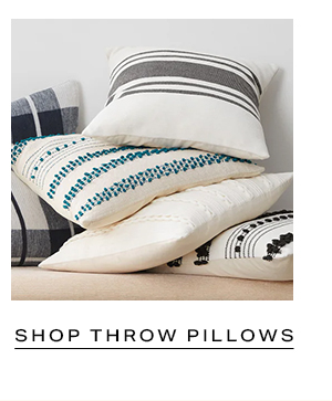 SHOP THROW PILLOWS