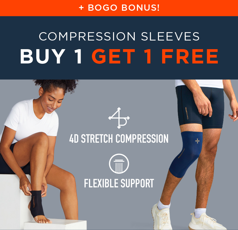 +BOGO BONUS! COMPRESSION SLEEVES BUY 1 GET 1 FREE