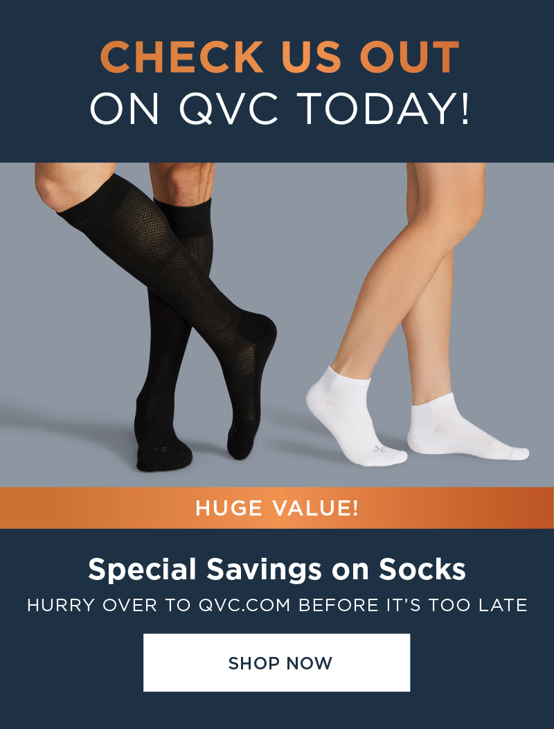 CHECK US OUT ON QVC TODAY! SHOP NOW