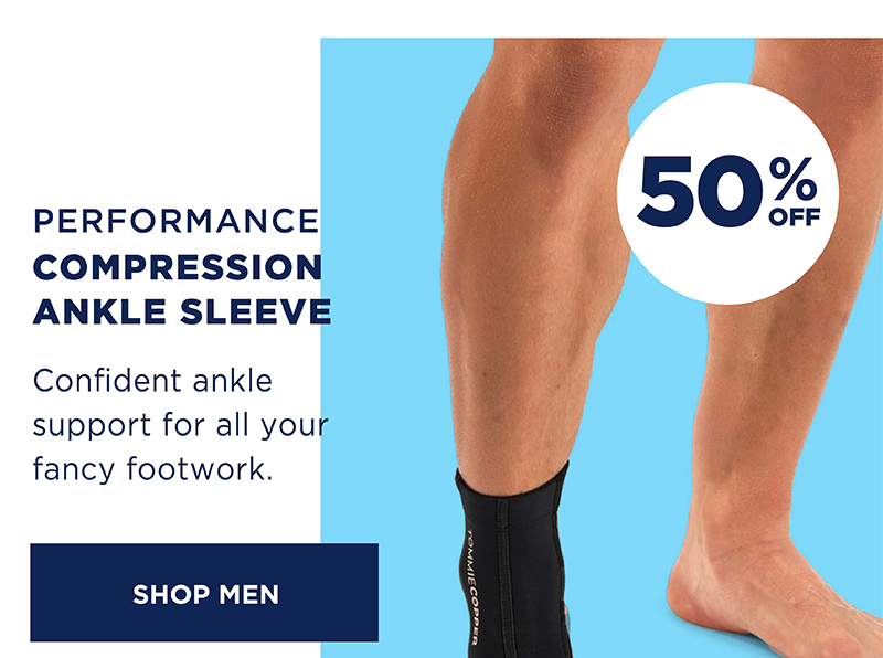 50% Off Performance Compression Ankle Sleeve