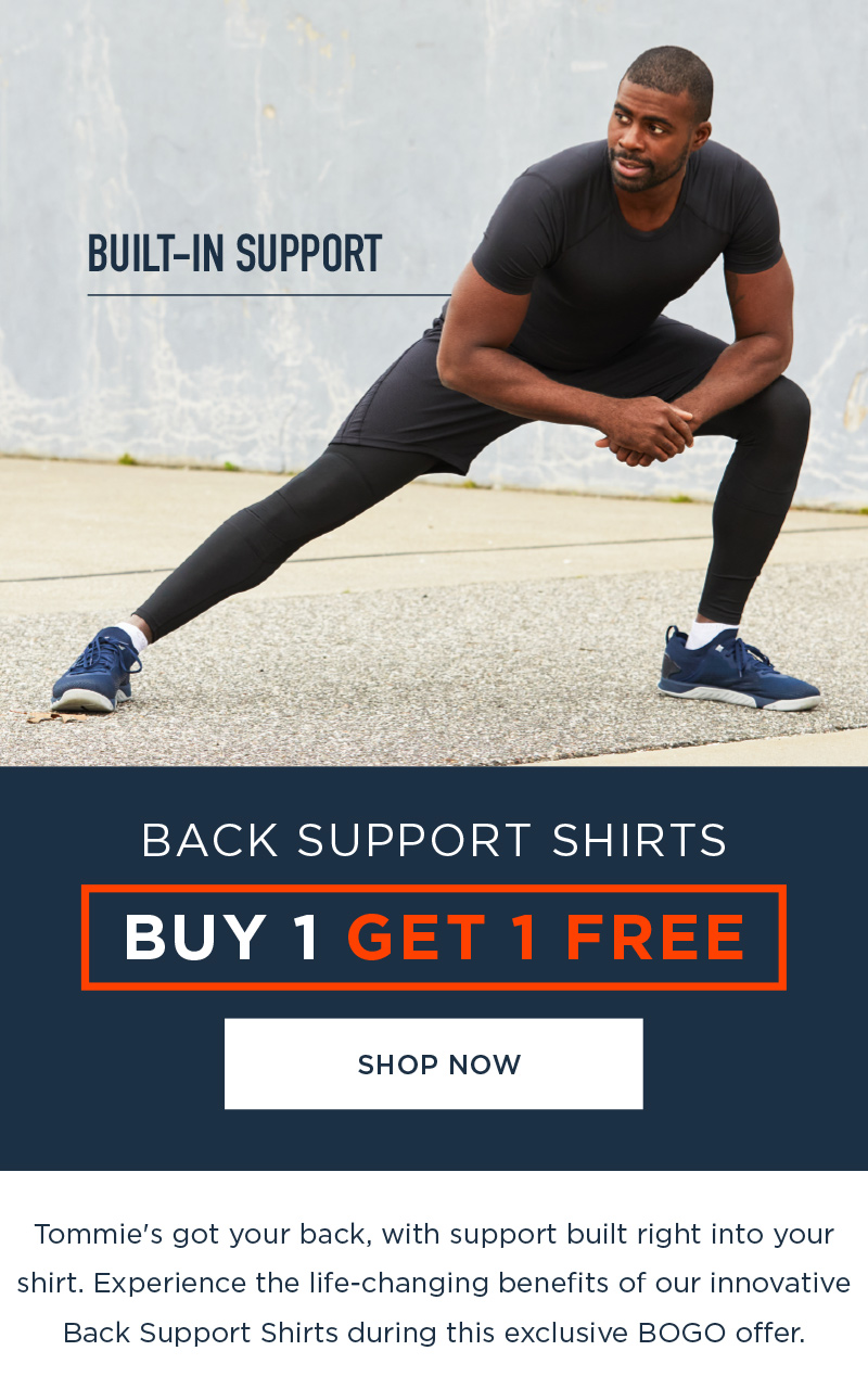 BACK SUPPORT SHIRTS BUY 1 GET 1 FREE! SHOP NOW!