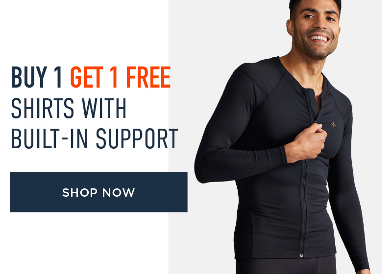 BUY 1 GET 1 FREE SHIRTS WITH BUILT IN SUPPORT SHOP NOW