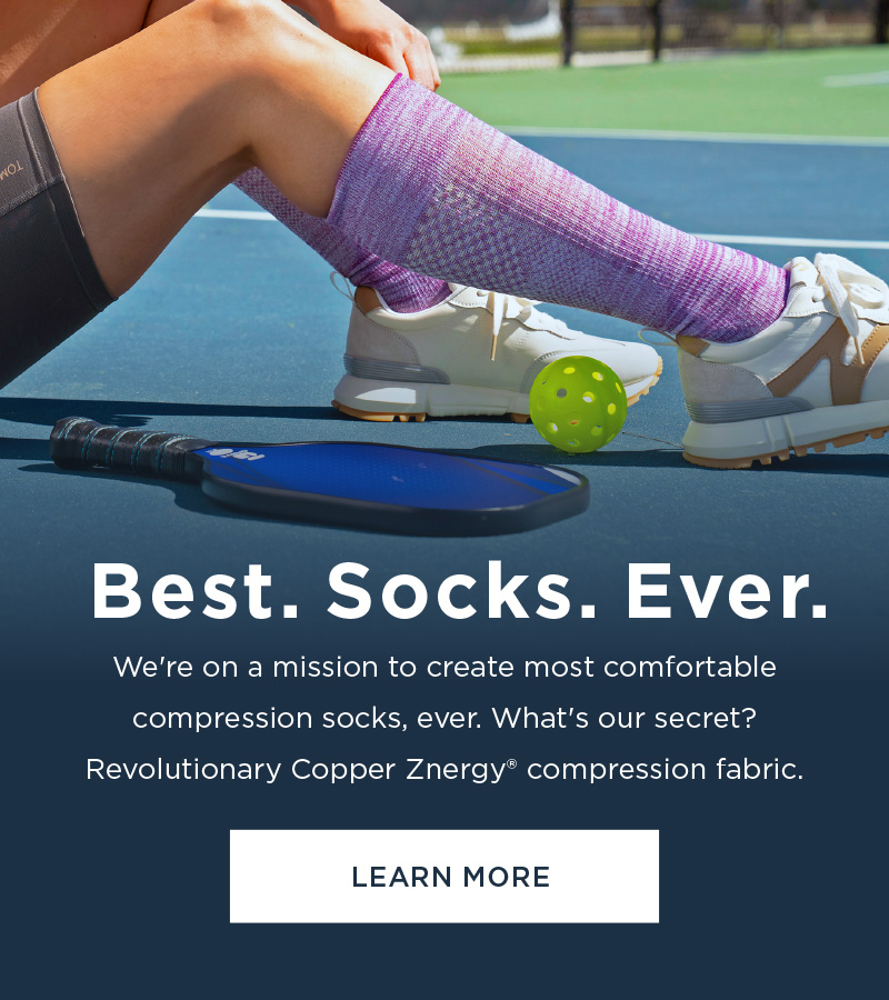 BEST. SOCKS. EVER. LEARN MORE