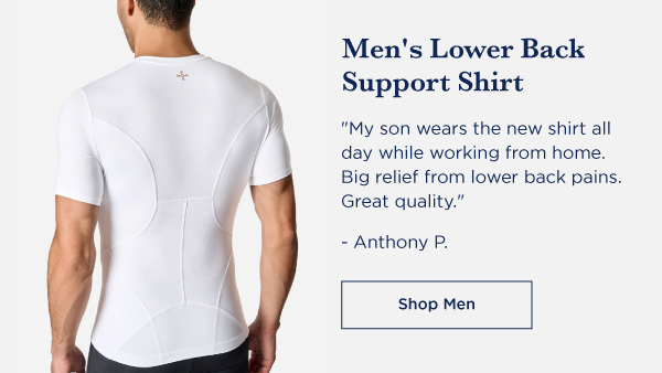 Men's Lower Back Support Shirt