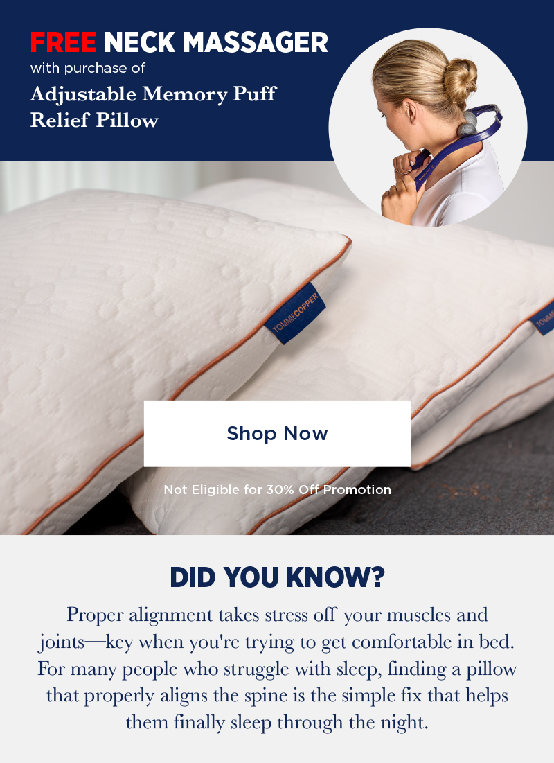 Adjustable Memory Puff Relief Pillow