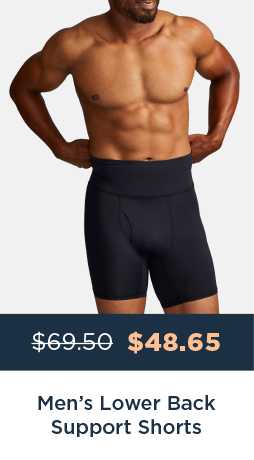 MEN'S LOWER BACK SUPPORT SHORTS